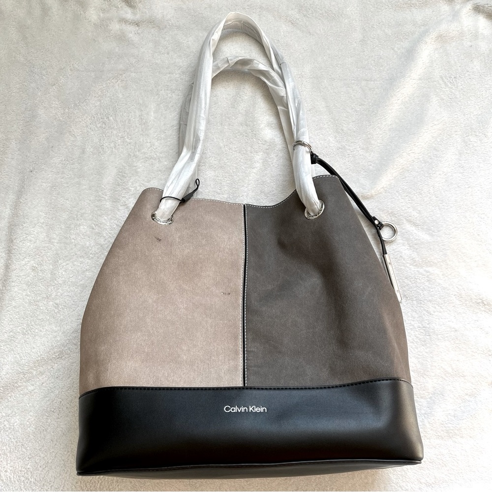 Calvin Klein Block Color Shoulder Bag / Tote
